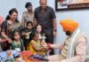 मुख्यमंत्री नायब सिंह सैनी ने संत कबीर कुटीर में मनाया रक्षाबंधन का पवित्र त्योहार