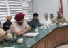 विशेष गहन पुनरीक्षण (SIR)-2026 के तहत मतदाता जागरूकता एवं पंजीकरण अभियान संबंधी बैठक
