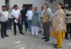 तालाबों के जीर्णोद्धार एवं सौंदर्यीकरण के लिए किया निरीक्षण