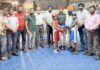 अंतर-जिला स्कूल खेलों में बॉक्सिंग अंडर-14 लड़कों के मुकाबले आयोजित