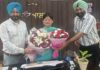 प्रिंसिपल विजय कपूर को पटियाला पहुंचने पर सम्मानित किया गया