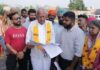 कैबिनेट मंत्री बरिंदर कुमार गोयल ने लहरा विधानसभा क्षेत्र में दो स्टील फुटब्रिज लगाने के कार्य की शुरुआत की