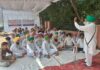 रिटायर्ड रेवेन्यू कानूनगो-पटवारी वेलफेयर एसोसिएशन की ओर से रोष धरना